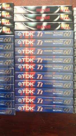 tdk maxsell pdm 40 pezzi - audiocassette Componente audio