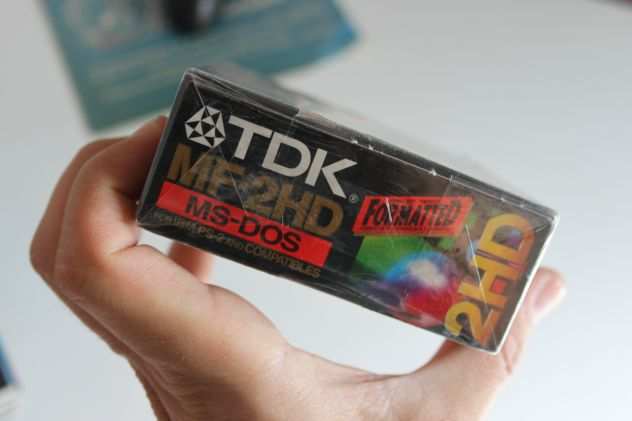 TDK MF-2HD - MS-DOS - 10 PACK FLOPPY DISKS - 1.44MB - FORMATTED -