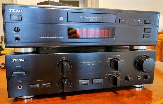 TEAC - A-X1000, CD-P4000 Set stereo - Modelli vari
