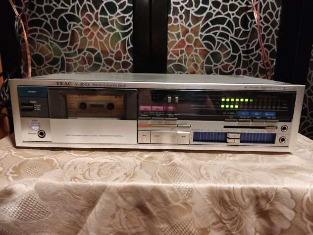 Teac V-400X Piastra A Cassette - 2 Testine DBX - Dolby System