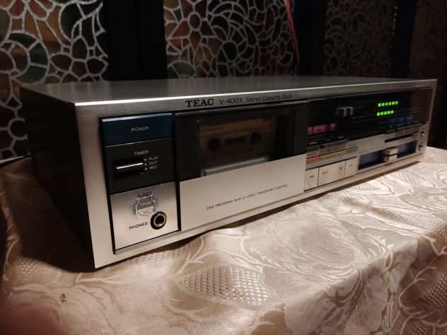 Teac V-400X Piastra A Cassette - 2 Testine DBX - Dolby System