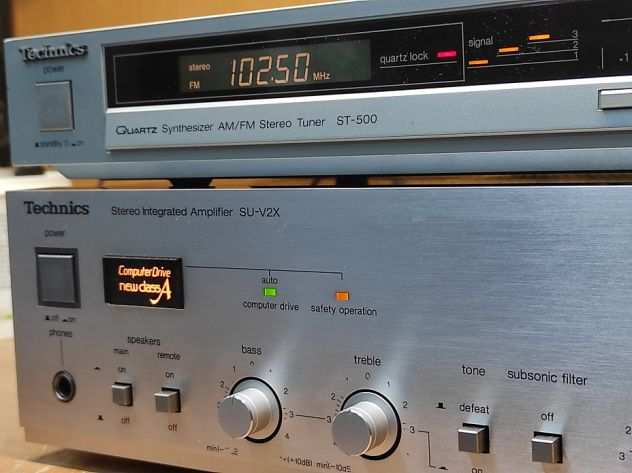 TECHNICS Amplificatore  Tuner anno 1984