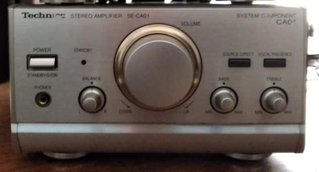 Technics CA-01 micro impianto stereo con diffusori 2 vie (LEGGERE BENE ANNUNCIO)