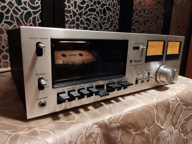 Technics RS-615US Piastra A Cassette - 2 Testine