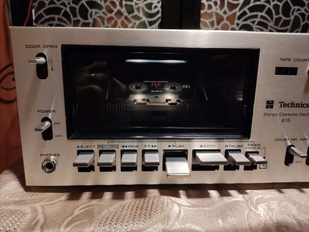Technics RS-615US Piastra A Cassette - 2 Testine