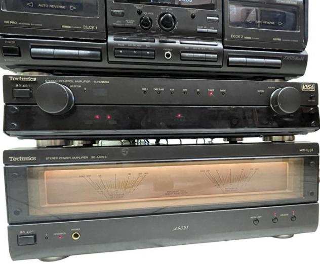 Technics - SE-A909S- SU-C909U - RS-TR575M2 - ST-GT350 - Modelli vari - Amplificatore principale, Preamplificatore, Registratore a Cassette, Sintonizza