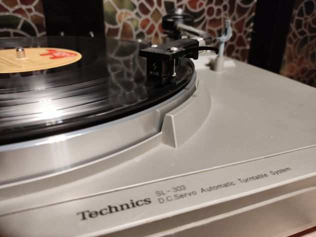 Technics SL-303 Piatto Semi-Automatico Trazione A Cinghia