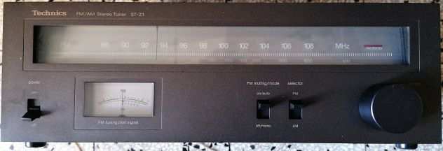 Technics ST-Z1 tuner analogico AM-FM stereo nero