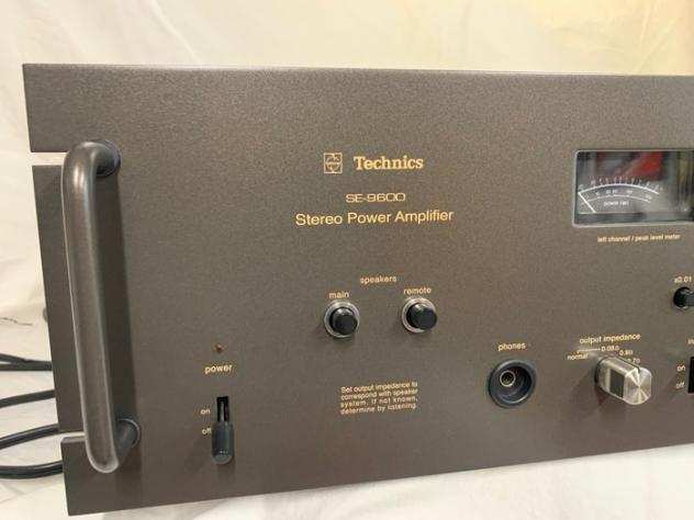 Technics - SU 9600 SE 9600 - Preamplifier - Amplificatore di potenza a stato solido - Modelli vari