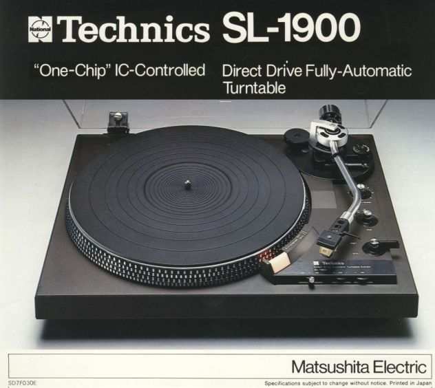 TECHNICS - trazione DIRETTA Full Automatic - 1977