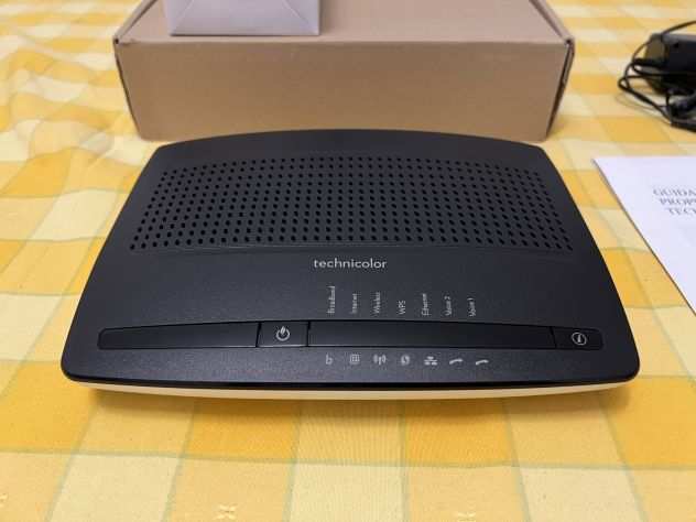 Tecnicolor TG784n Modem Router Wi-Fi Fibra