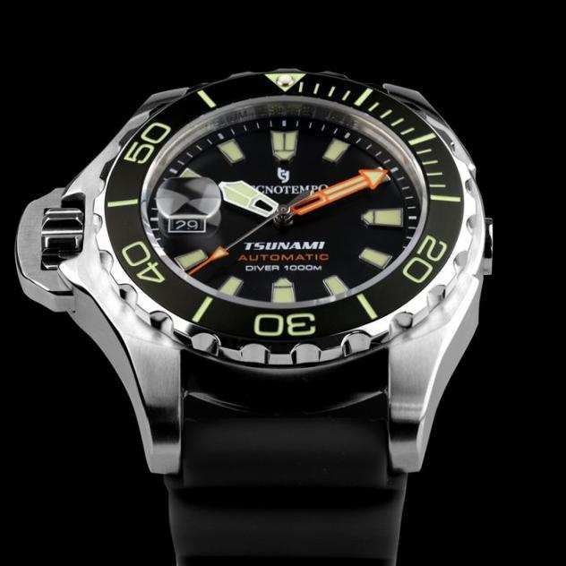 Tecnotemporeg - quotNO RESERVE PRICEquot Automatic Professional Diver 1000M quotTsunamiquot - Limited Edition - - Uomo - 2011-presente