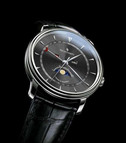 Tecnotemporeg - quotNO RESERVE PRICEquot - Calendar amp Moon Phase - 40mm - TT.CMP.B - Senza Prezzo di Riserva - Uomo - 2011-presente