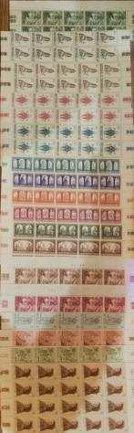 Tedeschi , poste vaticane 19632000 - Francobolli tedeschi piugrave poste fogli di francobolli poste vaticane