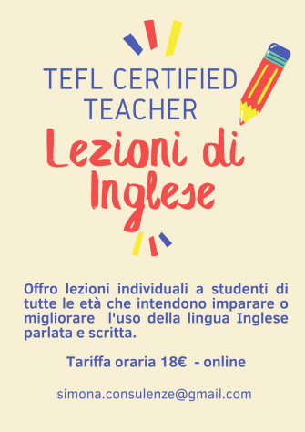 TEFL CERTIFIED TEACHER - ENGLISH LESSONS