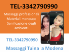 TEL-3342790990-via pedena sud 17 modena MASSAGGI TUINA Nuova Ragazza