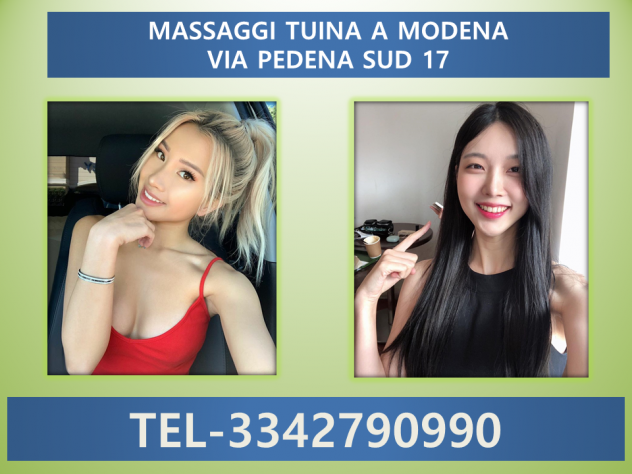 TEL-3342790990-via pedena sud 17 modena MASSAGGI TUINA Nuova Ragazza