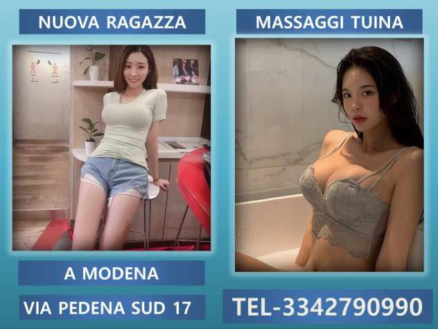 TEL-3342790990-via pedena sud 17 modena MASSAGGI TUINA Nuova Ragazza