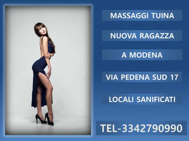 TEL-3342790990-via pedena sud 17 modena MASSAGGI TUINA Nuova Ragazza