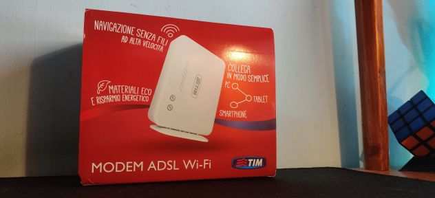 Telecom Italia 768762 Modem ADSL2, Wi-Fi, 1 Porta ADSL, 1 Interfaccia Wi-Fi 802