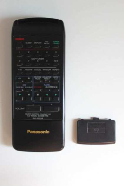 Telecomando Stereo Panasonic RAK-RX314W audio system cd radio tape cassette