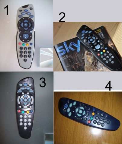 Telecomando x Sky Sky Hd My Sky Grigio My Sky Nero