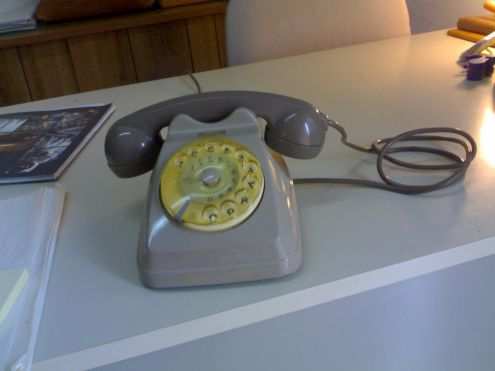 Telefono a rotella anni 70