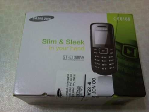 telefono cellulare Samsung gt e1080w Nuovo