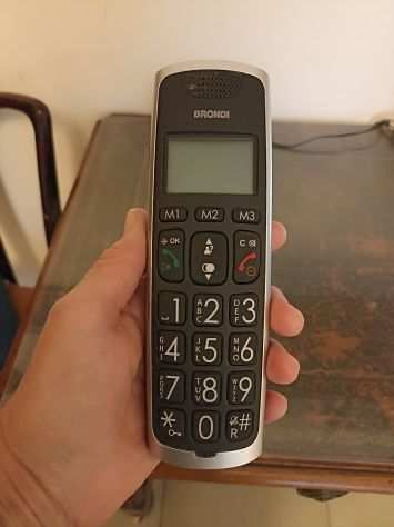 TELEFONO CORDLESS BRONDI ldquoBRAVO GOLDrdquo