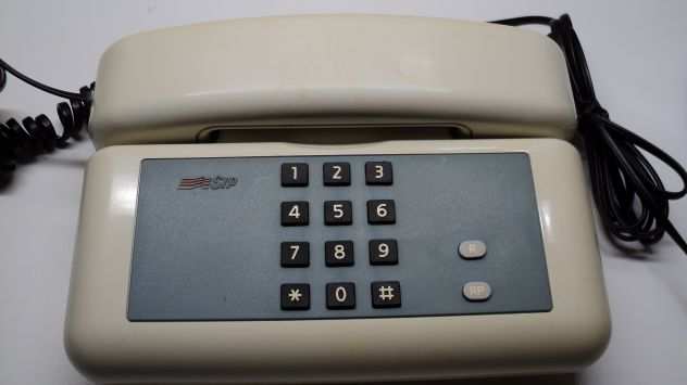 TELEFONO FISSO VINTAGE SIRIO BIANCO anni80