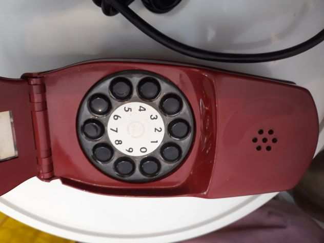 TELEFONO GRILLO ROSSO VINTAGE ORIGINALE