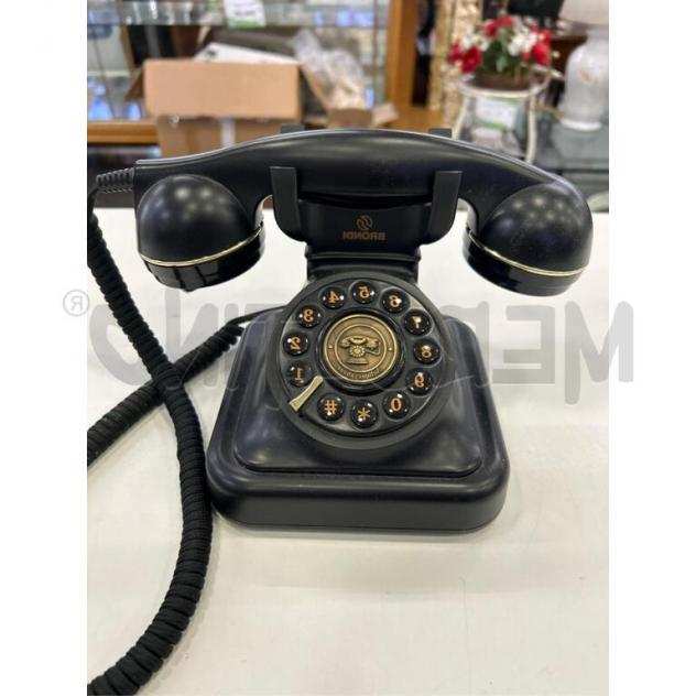 Telefono nero brondi t vintage