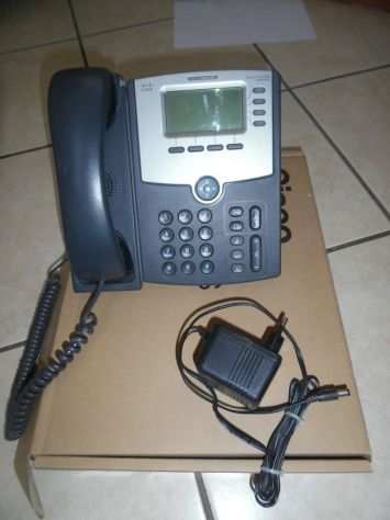 TELEFONO VOIP Cisco SPA504G 4-Line IP Phone with 2-Port Switch, PoE
