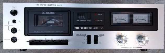 Telefunken CT-400 deck piastra registratore cassette Hi-Fi