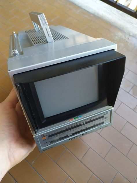 TELEVISORE PORTATILE VINTAGE CONTEC KRB 1542