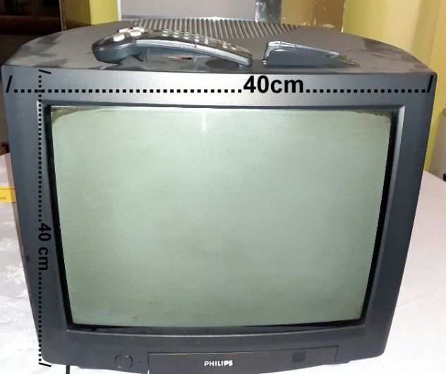 TELEVISORE TV registratore VHS