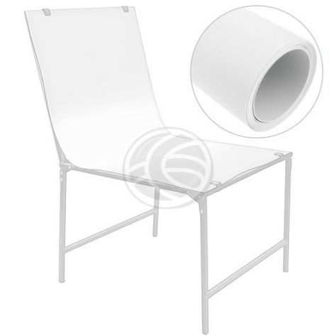 Telo PVC bianco 68x130cm per tavolo still life