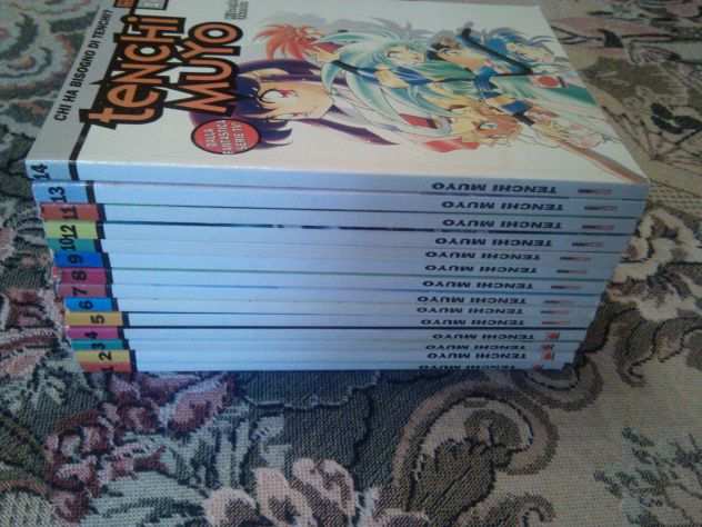 Tenchi Muyo 1-14 serie compl planet manga, 1ma ed
