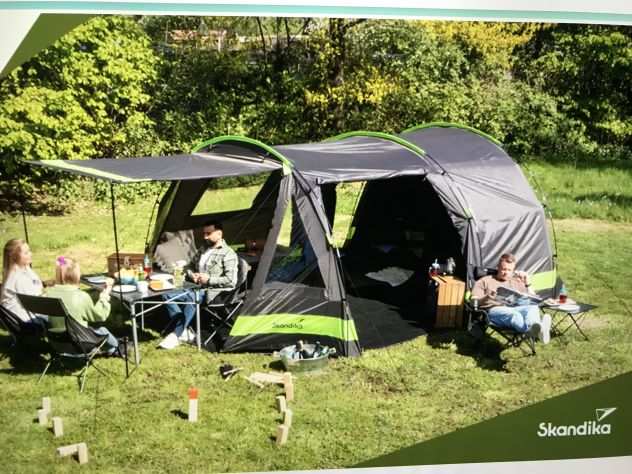 Tenda campeggio skandika 6 posti