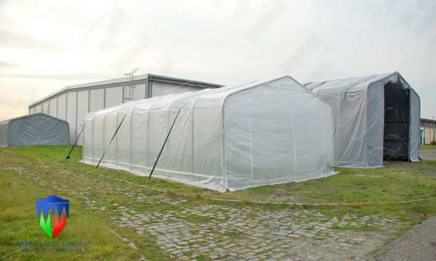 Tenda Capannone 8 x 12 x 4,25 mt. telo Pvc Ignifugo uso industriale euro 3.570,00