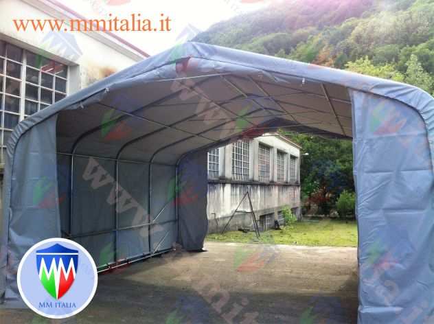 tenda garage per magazzino 3,3 x 7,2 x 2,6