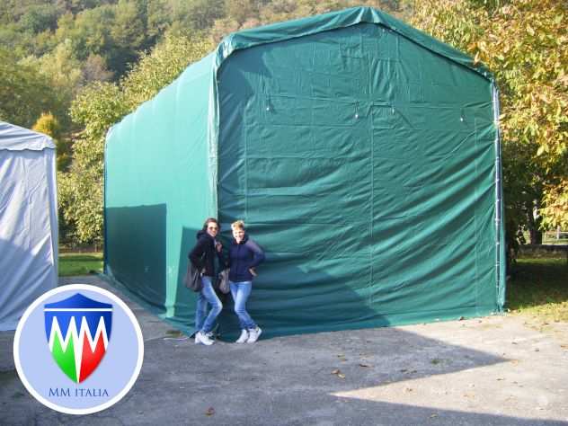 Tendoni Coperture Professionali 5 x 10 x 5,00 pvc Ignifugo MM Italia