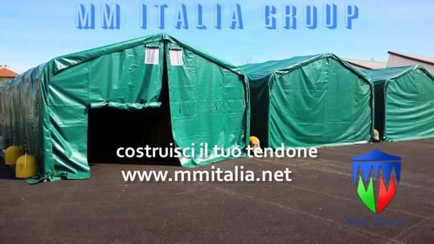 TENDONI PER AGRICOLTURA 8 X 16 X 3,96 Mt. euro 3.284,00 i.e. MM Italia