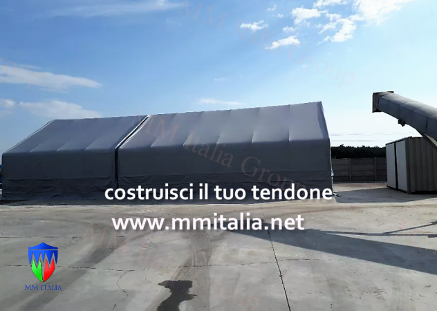 TENDONI PER AGRICOLTURA 8 X 16 X 3,96 Mt. euro 3.284,00 i.e. MM Italia