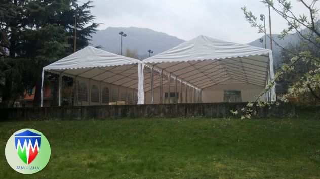 Tendoni Tensostrutture 16 x 20 x 4,40 mt. Professionali uso cerimonie Sagre