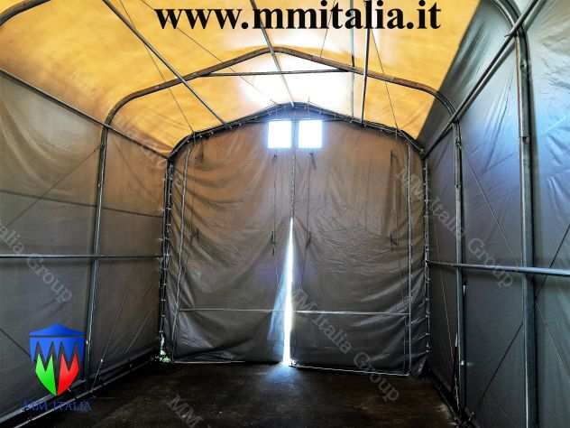 Tendoni Tunnel 4 x 8 x 3,35 mt uso rimessaggio camper a Bologna