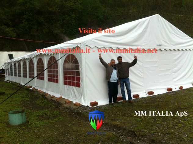 Tendostruttura professionale 8 x12 x 2,2 mt.la Due20 prezzo euro 1.650,00