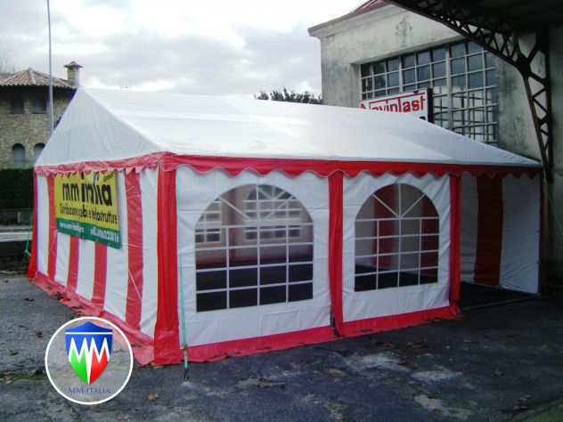 Tendostruttura Tensostruttura a Mantova Gazebo 6 x 6 x 3 mt.