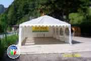 Tendostrutture 5 x 6 tendoni gazebo da giardino