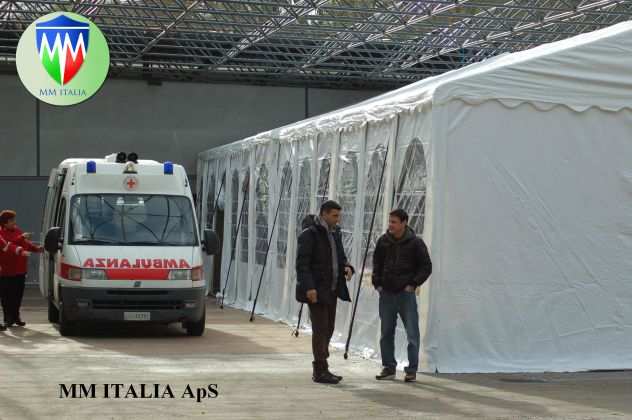 Tendostrutture coperture per emergenze, mense mobili, sanificazione automezzi